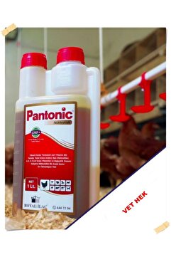 Royal İlaç Pantonic 1lt Vitamin Kanatlı Hayvanlar Için Multivitamin