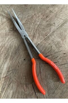 Ozs Özs Uzun Kargaburun Pense Eğri Uçlu 280 Mm Kargaburnu