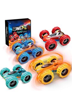 Brother Toys 1 Adet Akrobat Takla Atan Çılgın Oyuncak Araba Çek Bırak 12 Cm.