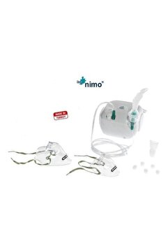 Nimo Mini Kompresörlü Kompak Nebulizatör Cihazı.
