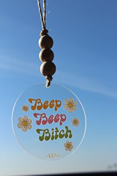 klovi Beep Beep Araba Süsü