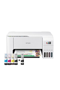Epson Ecotank L3256 Renkli Yazıcı Baskı-tarama-kopya (USB,WİFİ) Mürekkep Seti C11cj67411