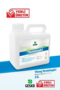 Gesko Beyaz Sabun Kokulu Yüzey Temizleyici 2 Lt(2000 ML)