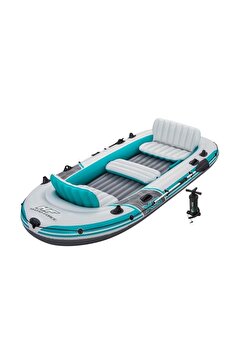 Bestway 65159 Hydro-force Advanture Elite 5 Kişilik Raft Set Şişme Bot 364*166cm Full