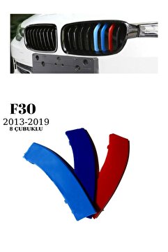 Genel Markalar Bmw F30 2013-2019 Uyumlu 3 Renk M Stil Panjur Böbrek Şeridi