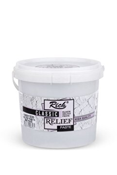 Rich Rölyef Pasta 1200 Gr Beyaz