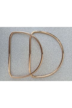 hobi duragı 13 cm D Model Gold Metal Çanta Sapı