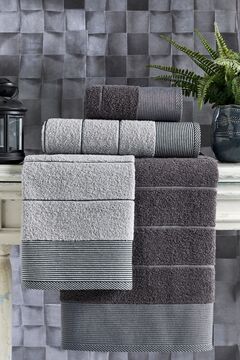 Casnack Afilli 4'lü Banyo Havlu Seti