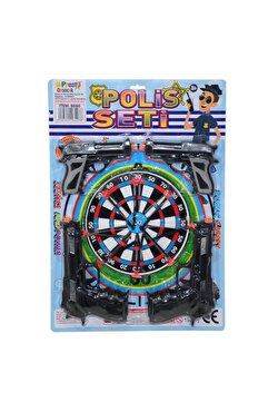 SAZE Nessiworld Fab 8080 Kartelalı 4 Tabancalı Polis Seti