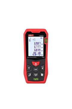Genel Markalar Unı-t Lm50a 50 Metre Lazer Metre Çift Su Terazili Hafızalı