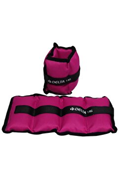 Delta 1 Kg x 2 Adet Toplam 2 Kg El Ayak Bilek Kas Güçlendirici Ağırlık Seti Kum Ağırlık Torbası
