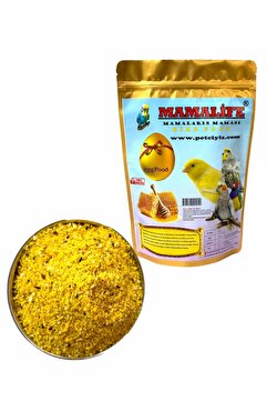 Mamalife Ballı Yumurtalı Polenli Muhabbet Kuşu, Kanarya, Sultan Papağanı Maması 1 Kg % 100 Yeme Garantili