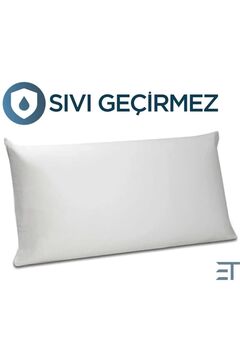 Infinity Mikrofiber Yastık Koruyucu 2 Adet | Sıvı Geçirmez Alez | 4 Mevsim | Anti Alerjik