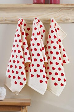 LADYNİL Mutfak Havlusu 30x50 %100 Pamuk 3 Lü Set
