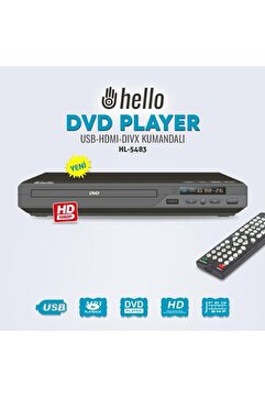 electroon Hello Hl-5483 Usb Girişli Dvd Player