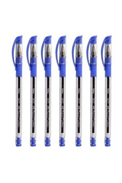 Faber Castell 1425 Mavi Iğne Uçlu Tükenmez Kalem 7'li