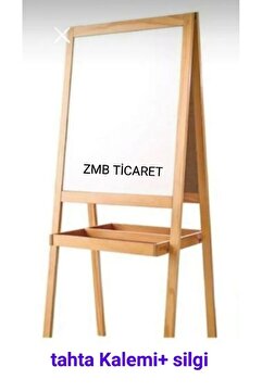 ZMB Yazı Yazi Tahtası 2 Taraf Beyaz 98x42 cm