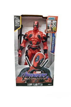 caglars Deadpool Sesli Işıklı Figür Oyuncak Deadpool Figür