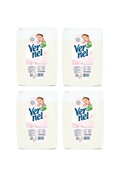 Vernel Çamaşır Yumuşatıcısı Hassas & Yumuşak 4 X 5 L