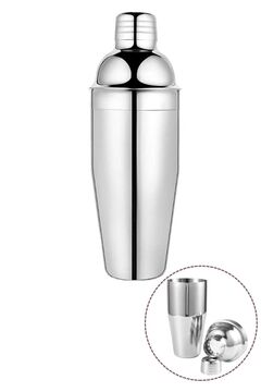 krommet Epinox Çelik Shaker 750 Ml