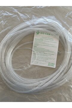Giz-Can Oksijen Kanülü 10 METRE Silikonlu Nazal Kanül