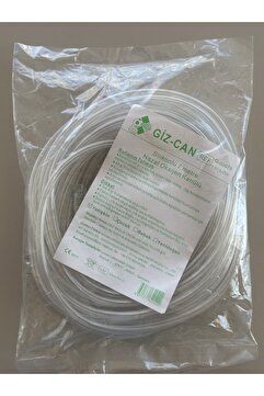 Giz-Can Oksijen Kanülü 7 METRE Silikonlu Nazal Kanül Yetişkin