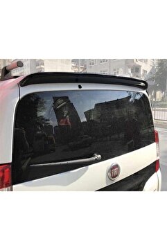 Genel Markalar Fiat Fiorino Bagaj Üstü Spoiler Parlak Siyah Renk Boyalı 2007 - 2020