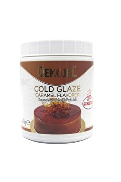 Genel Markalar Ovalette Karamel Aromalı Soğuk Pasta Jeli (1 Kg) - Ovalette Karamel Aromalı Soğuk Pasta Jeli