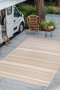 SİMEREV HALI HOME CONSEPT 90X180 1 Kişilik Katlanabilir Yıkanabilir Kamp Çadır Mat Plaj Piknik Hasırı Bahçe Halısı Kilim