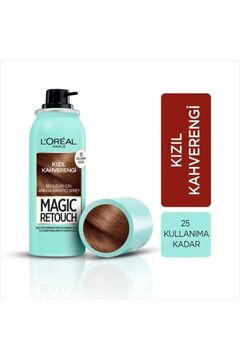 L'Oreal Paris Magıc Retouch Beyaz Dipleri Kapatıcı Sprey - Kızıl Kahverengı.