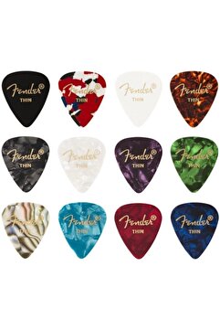 FENDER 351 Shape Celluloid Medley Thin 1 Adet