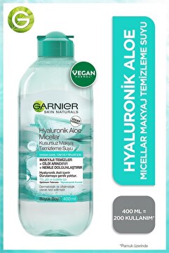 Garnier Hyaluronik Aloe Micellar Kusursuz Makyaj Temizleme Suyu 400ml