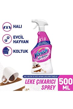 Vanish Oxi Action Halı, Koltuk Ve Evcil Hayvan Leke Çıkarıcı Sprey 500 ml