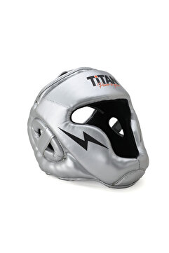 Titan Sport Yüz Korumalı Antreman Boks Kaskı , GÜMÜŞ(SİLVER) Model 2
