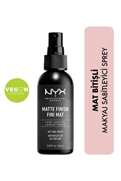NYX Professional Makeup Mat Görünüm Veren Makyaj Sabitleyici Sprey - Makeup Setting Spray Matte 79 g