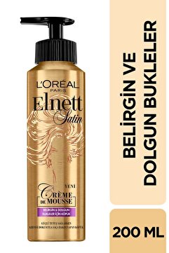 L'Oreal Paris Elnett Belirgin ve Dolgun Bukleler için Köpük