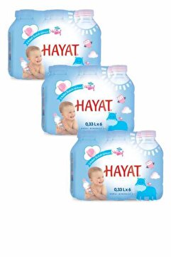 Genç Hayat Hayat Doğal Mineralli 18'li Bebek Suyu