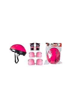 Numaca Çocuk Için Bisiklet Scooter Paten Kask Dizlik Dirseklik Koruyucu Set 7 Parça Set