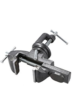 Reidan 60Mm Dövme Çelik 360 Derece Döerli Sabit Masa Tezgah Mengenesi 5 Yıl Garanti Alaşımlı Dövme Çelik