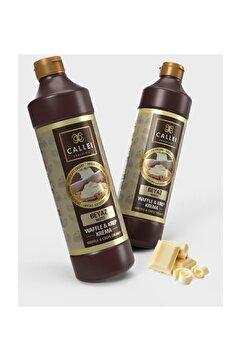 Callei Chocolate Beyaz Şişe Waffle Çikolatası 1000 Gr