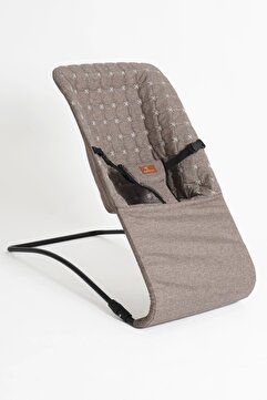 LOOVE BEBE Kahverengi Ana Kucağı & Mama Sandalyesi 2 in 1