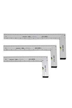 Genel Markalar Alüminyum Terazili L Gönye - 30cm