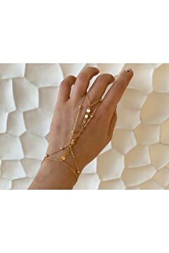 pop up store Gold Ikili El Aksesuarı Set