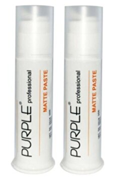 Purple Professional Saç Şekillendirici Mat Wax 100 ml X 2 Adet