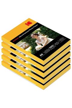 Kodak 10x15 5'li Parlak Fotoğraf Kağıdı 260gr- 500 adet