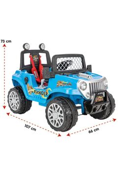 PİLSAN Ranger Mavi 12 Volt Uzaktan Kumandalı Araba
