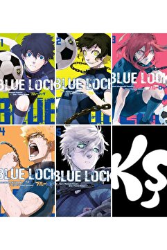 Komik Şeyler Blue Lock 1-2-3-4-5 Manga Seti (5 KİTAP) 1 Adet Anime Poster