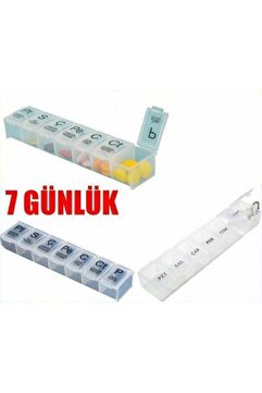 Genel Markalar Haftalık Ilaç Saklama Kutusu