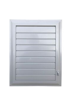 Genel Markalar Plastik Menfez 50x50 Cm Banyo / Wc Havalandırma Menfezi Panjur