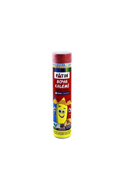 Fatih 24 Renk Tam Boy Metal Tüp Kuru Boya 33224